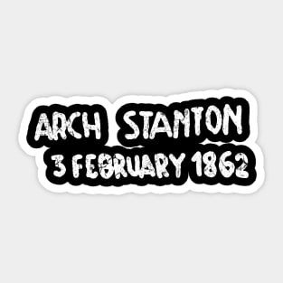 ARCH STANTON Sticker